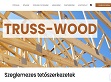 truss-wood.hu Szeglemezes tetőszerkezet kivitelezése